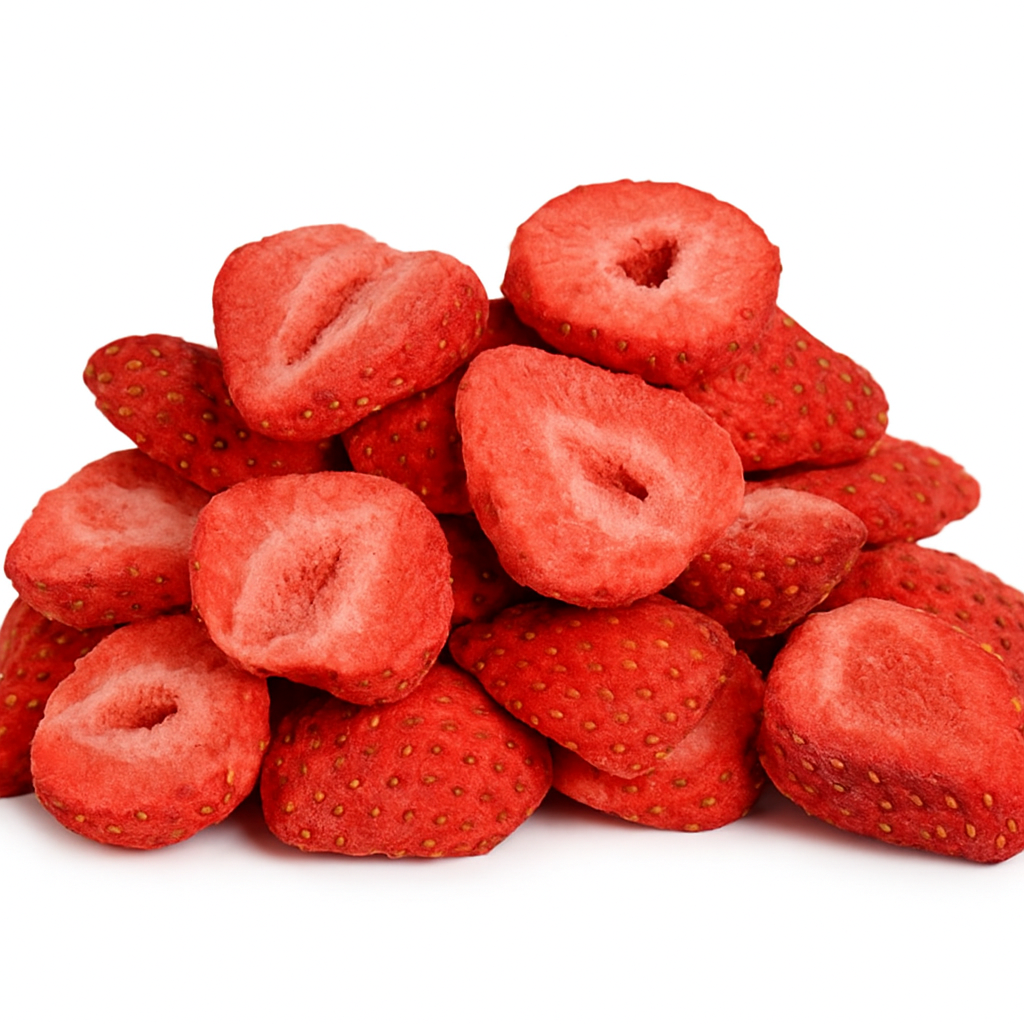 Freeze-Dried Strawberries (Slices) | NO Sugar Added | 100% Real Fruit Snack