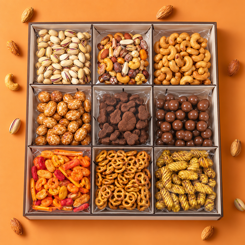 Signature gift Tray (Nuts & Chocolate)