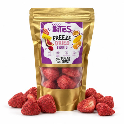 Freeze-Dried Strawberries | NO Sugar Added | 100% Real Fruit Snack