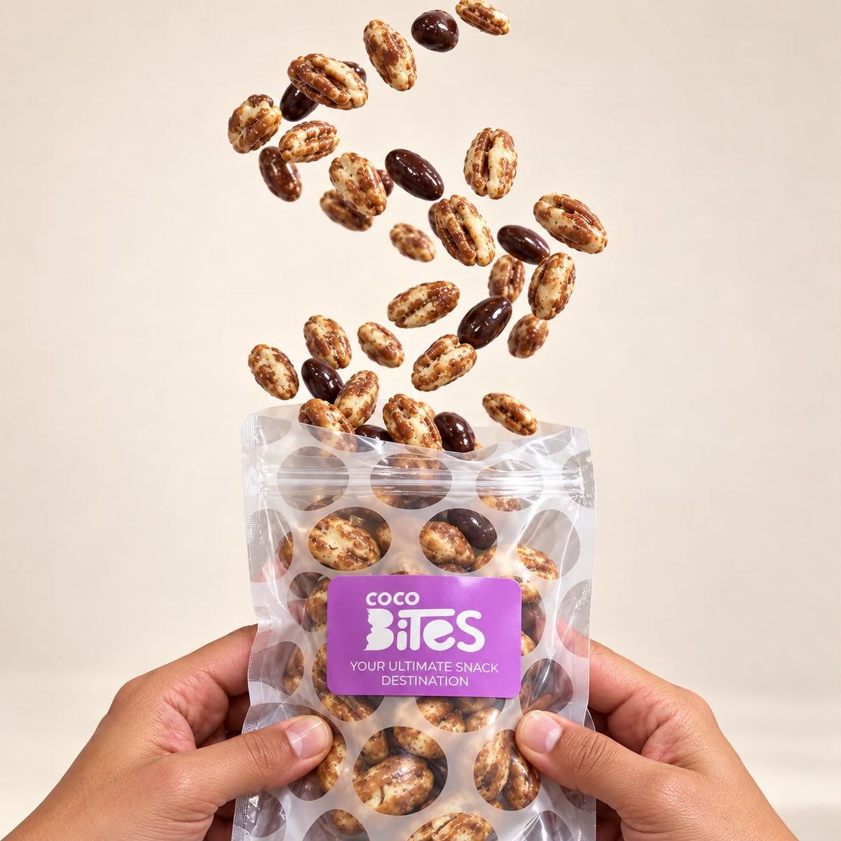 Assorted Pecans Chocolate Dragees - 200gm