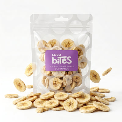 Freeze-Dried Bananas | NO Sugar Added | 100% Real Fruit Snack