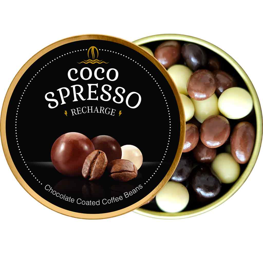 قهوة كوكوسبريسو ريتشارج المغطاة بالشوكولاتة