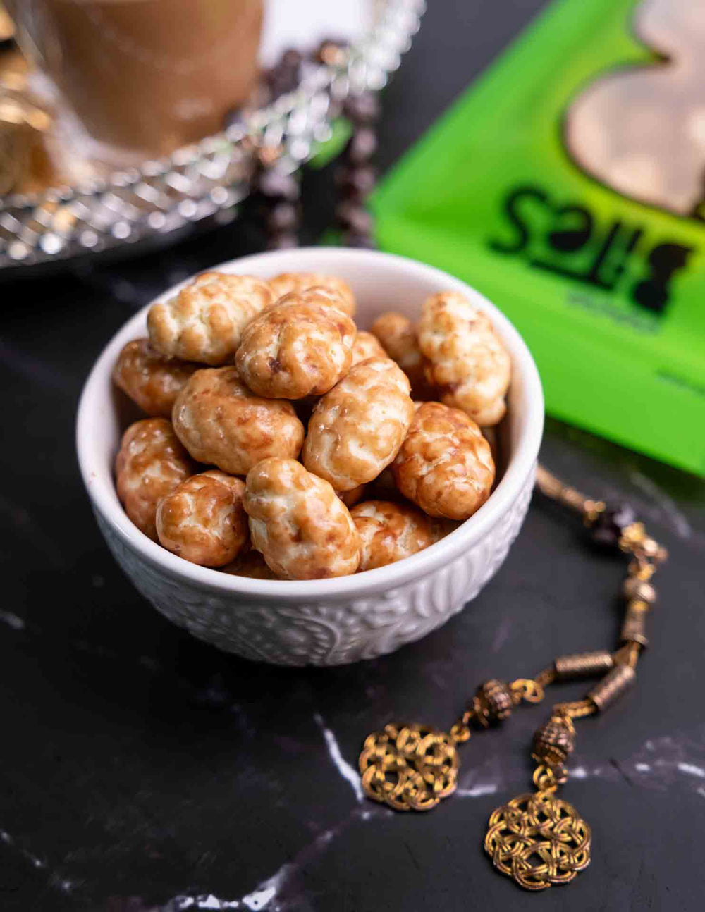Almonds Marble White Chocolate Caramel - 200gm