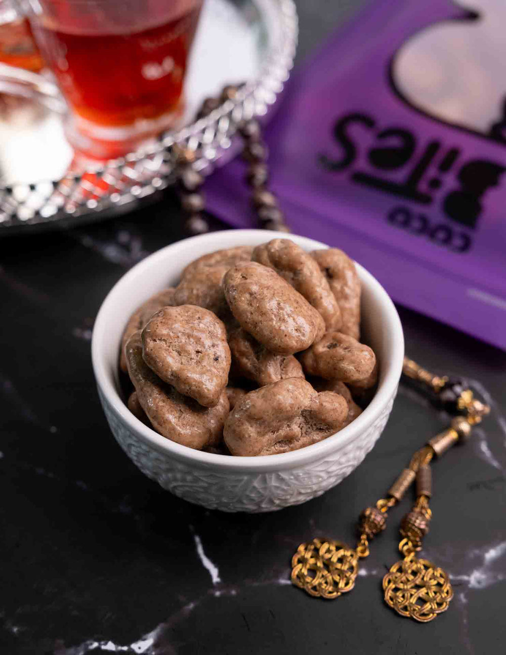 Frosty Pecans with Cinnamon & White Chocolate - 200gm