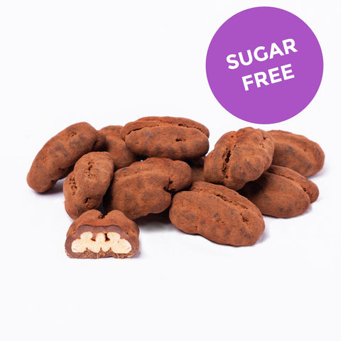 Cocoa Dusted Chocolate Pecans (Sugar Free) - 200gm