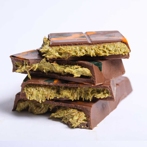 Pistachio Kunafa Chocolate Bar - Dubai Chocolate