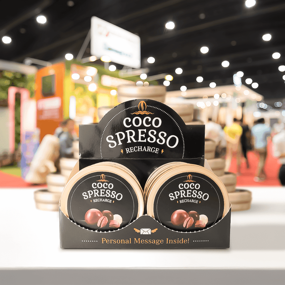 Cocospresso Coffee coated chocolate