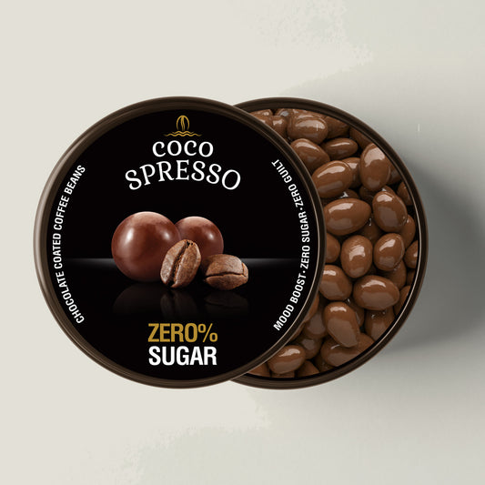 Cocospresso ZERO SUGAR - Chocolate coated Coffee beans