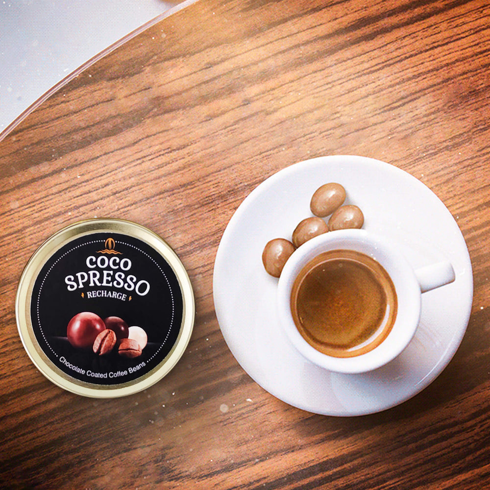 Cocospresso Coffee coated chocolate