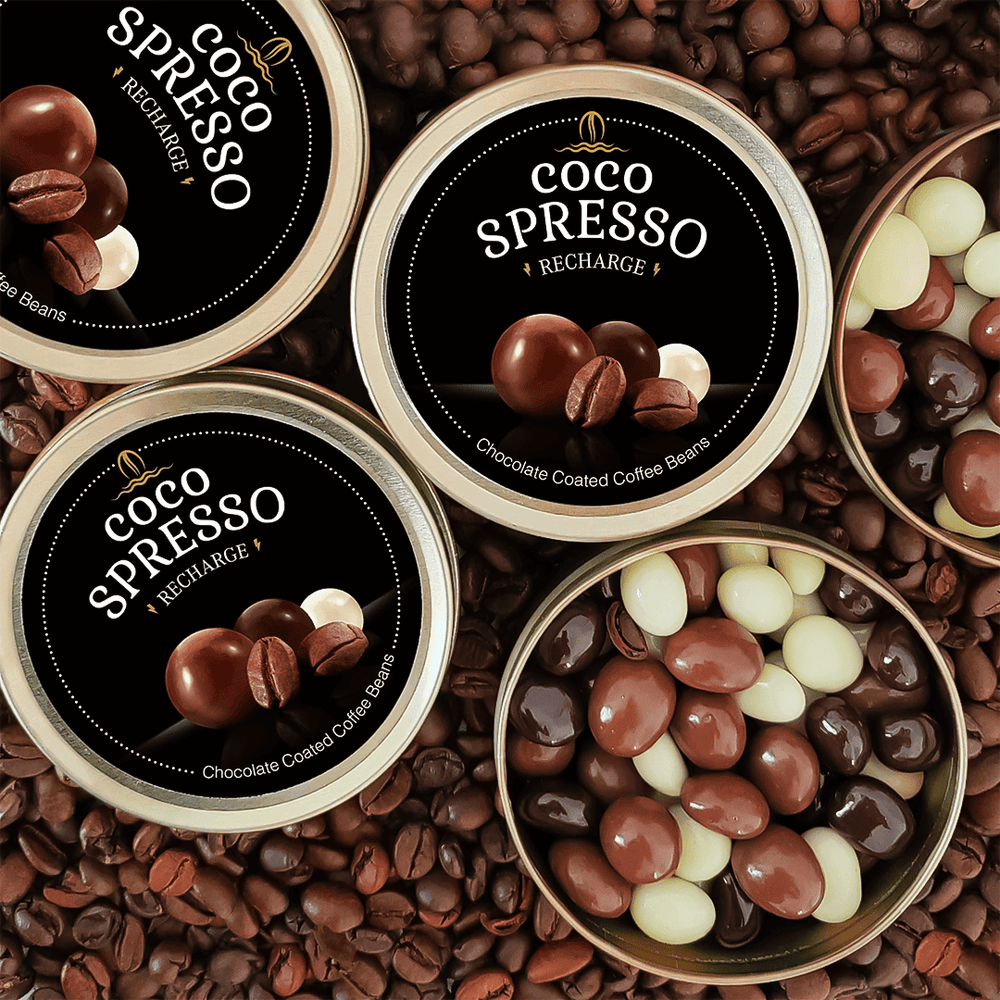 Cocospresso Coffee coated chocolate