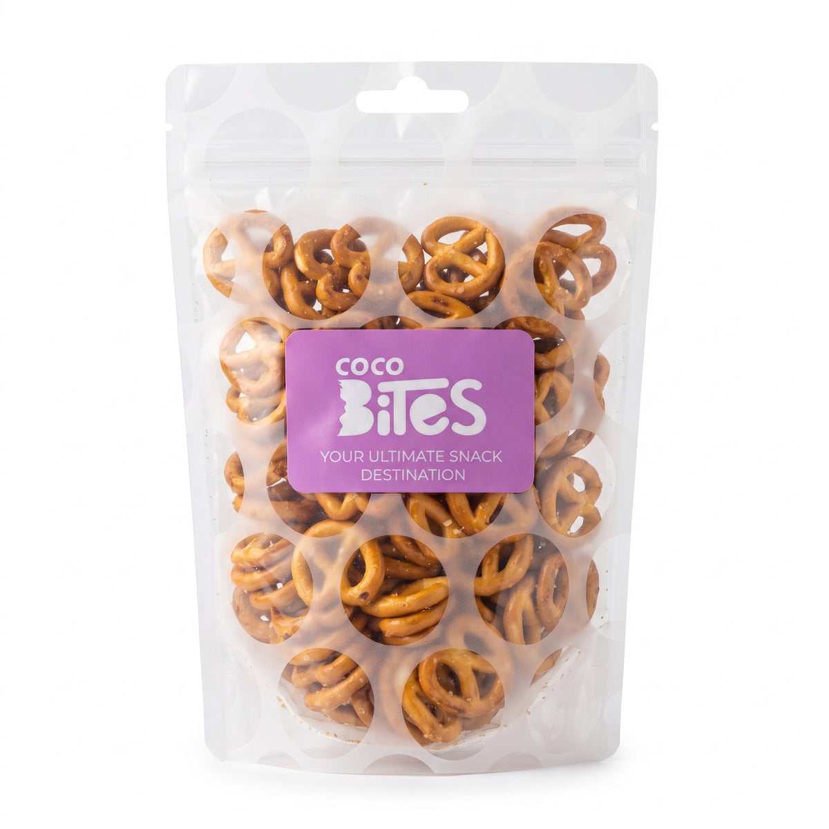 Salted Pretzels Hearts - 100gm
