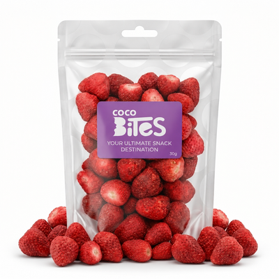 Freeze-Dried Strawberries | NO Sugar Added | 100% Real Fruit Snack