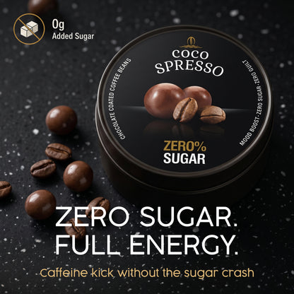 Cocospresso ZERO SUGAR - Coffee coated chocolate