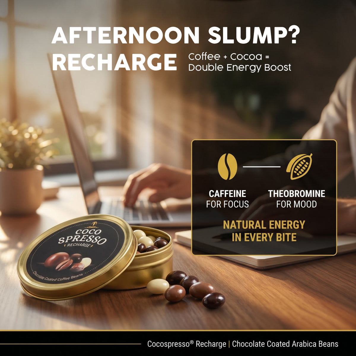 Cocospresso Recharge - Coffee coated chocolate