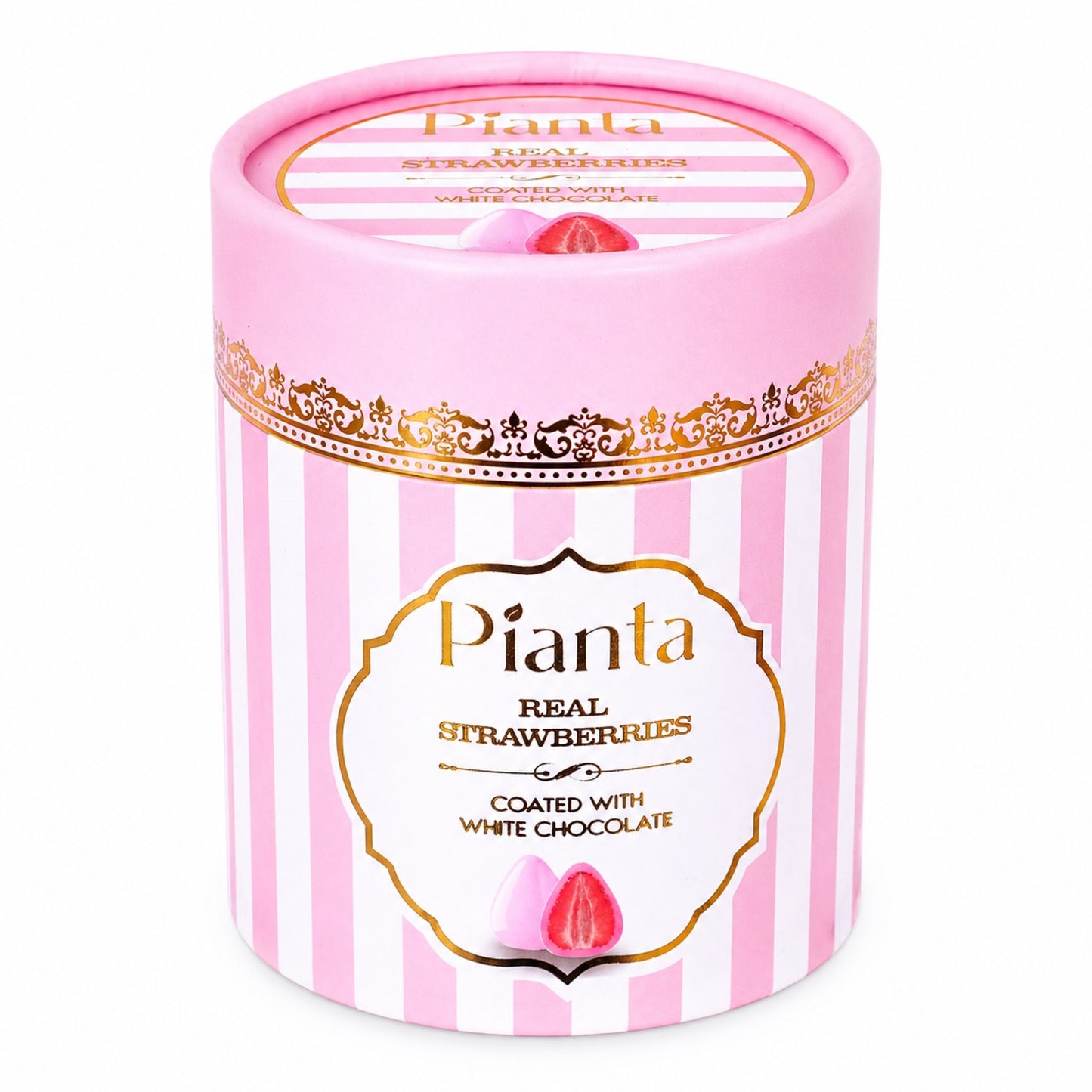 Pianta Strawberry Pink Coated Chocolate - 150gm