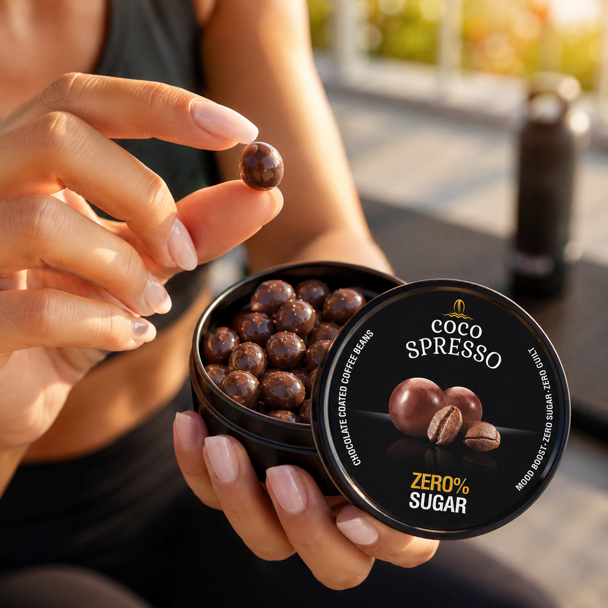Cocospresso ZERO SUGAR - Coffee coated chocolate